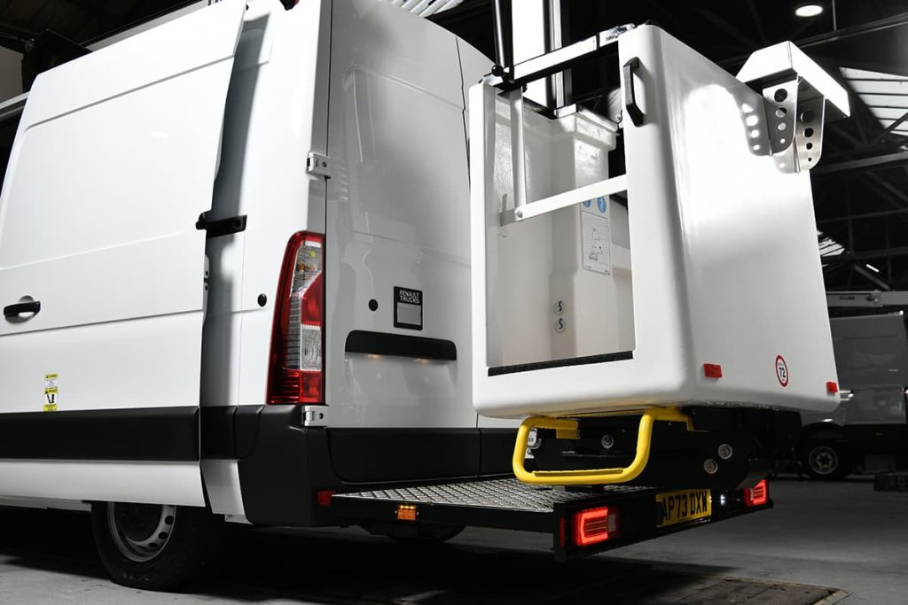 13.8m Van Mount Platform KL38P Hire